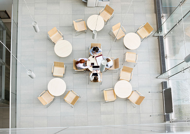 Content Services Consulting staff augmentation team in a meeting